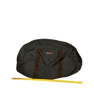 Jansport zipper duffle blue 2 handles 31"x20"